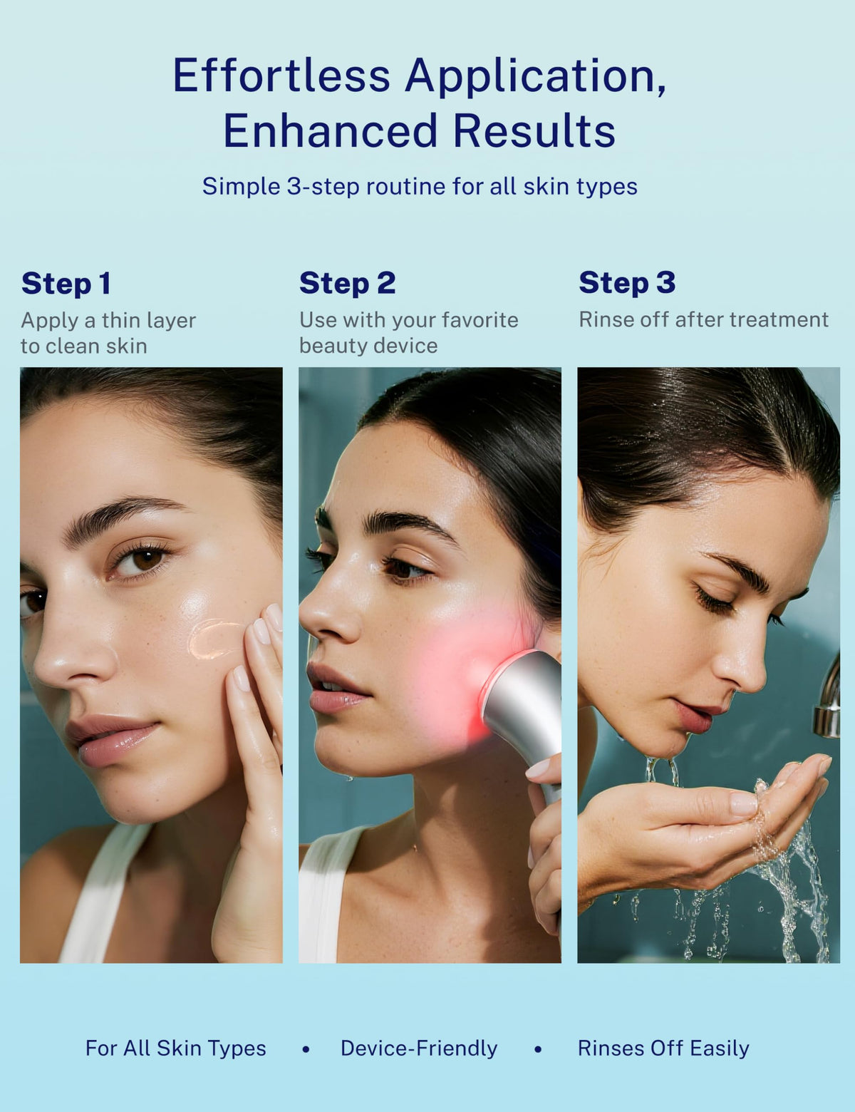 KARUNO on bathroom counter in skincare routine for hydrated skin