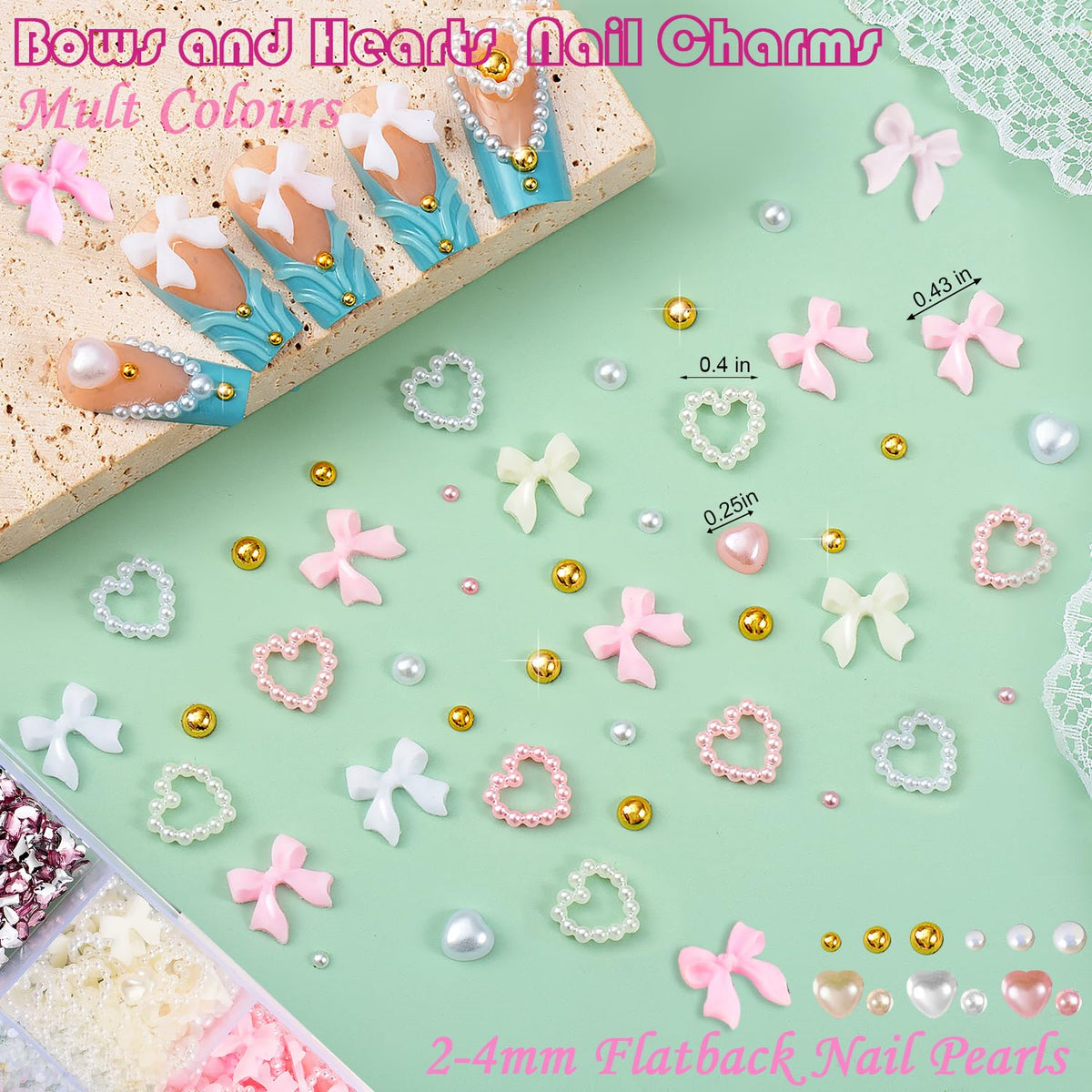 Kasither gold alloy and iridescent resin butterfly charms adding focal sparkle