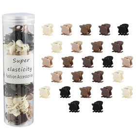 Kasmena front packaging showing 50 small matte clips, clear count and neat storage benefit