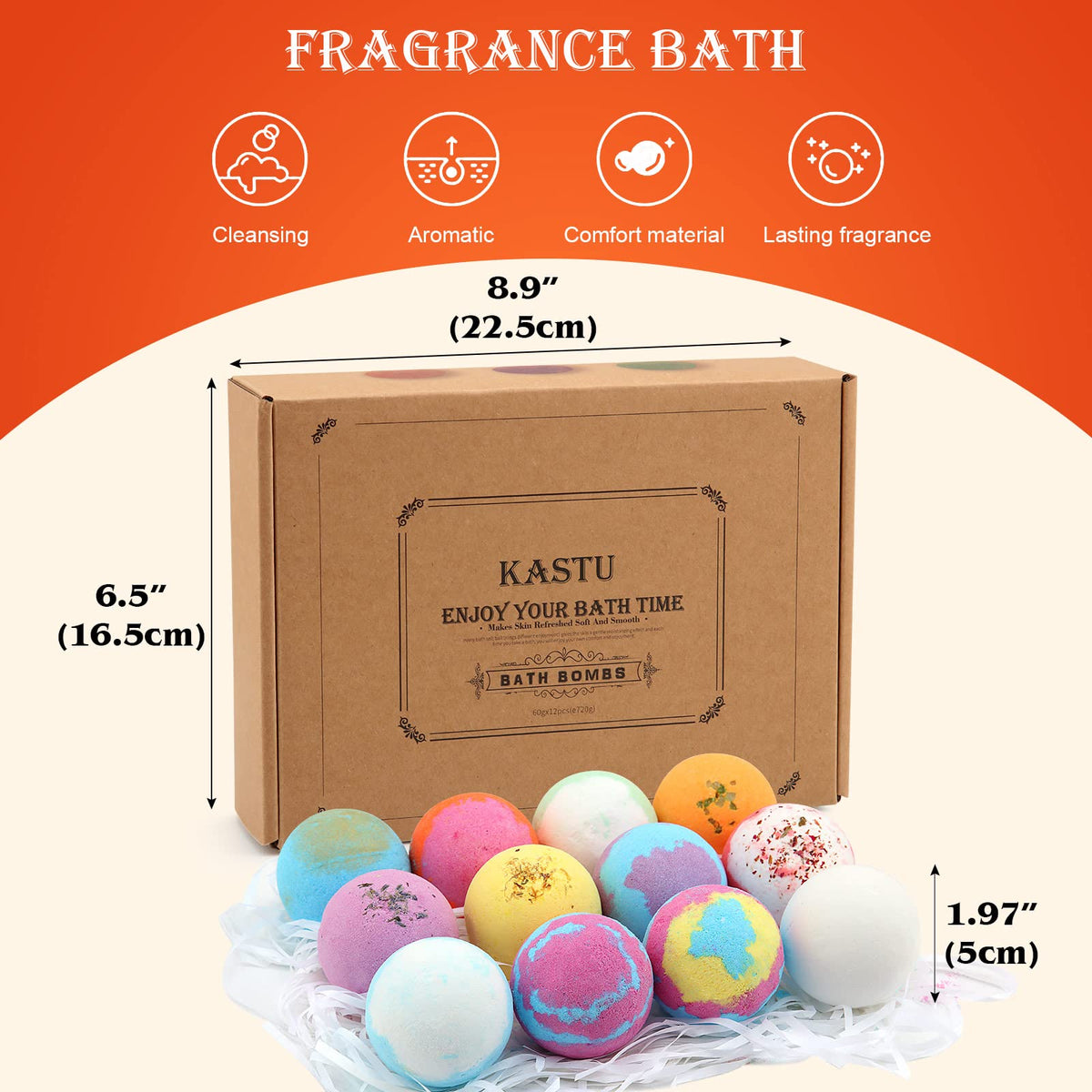 kastu dried flowers detail atop bombs, showing natural botanicals and visual luxury