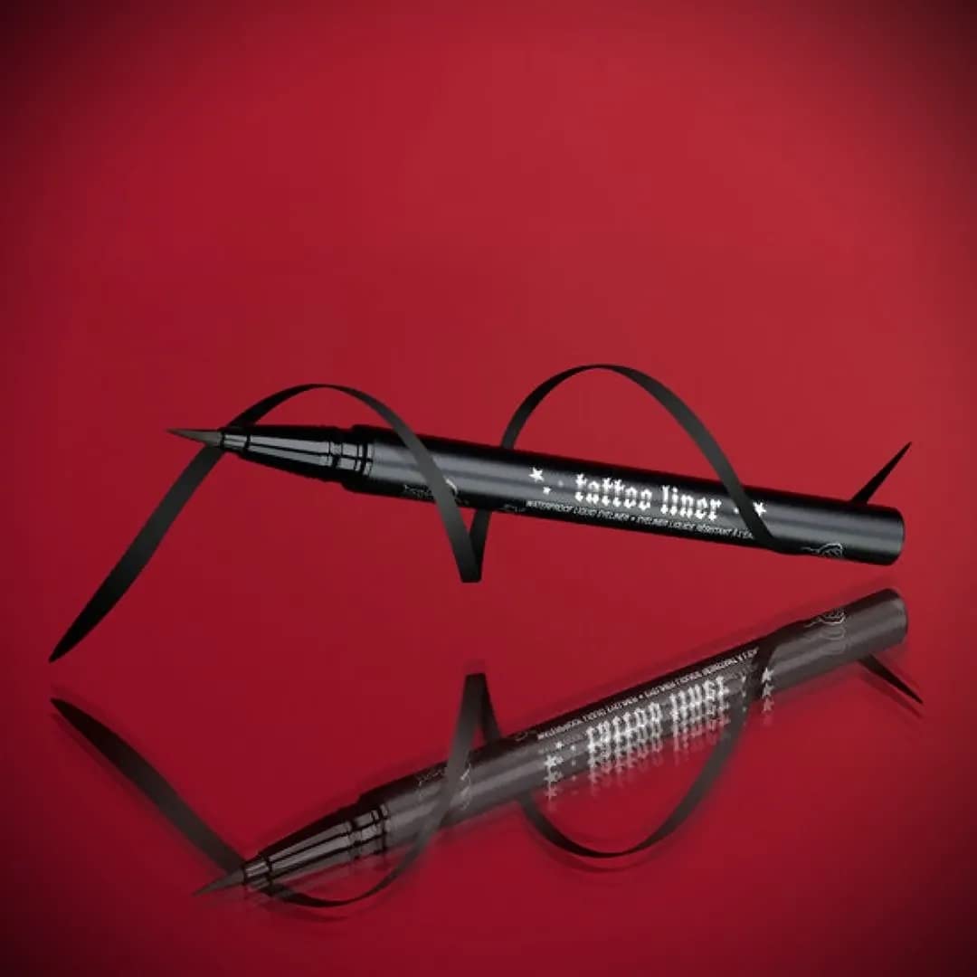 Kat Von D Tattoo Liner animal print detail for stylish visual appeal