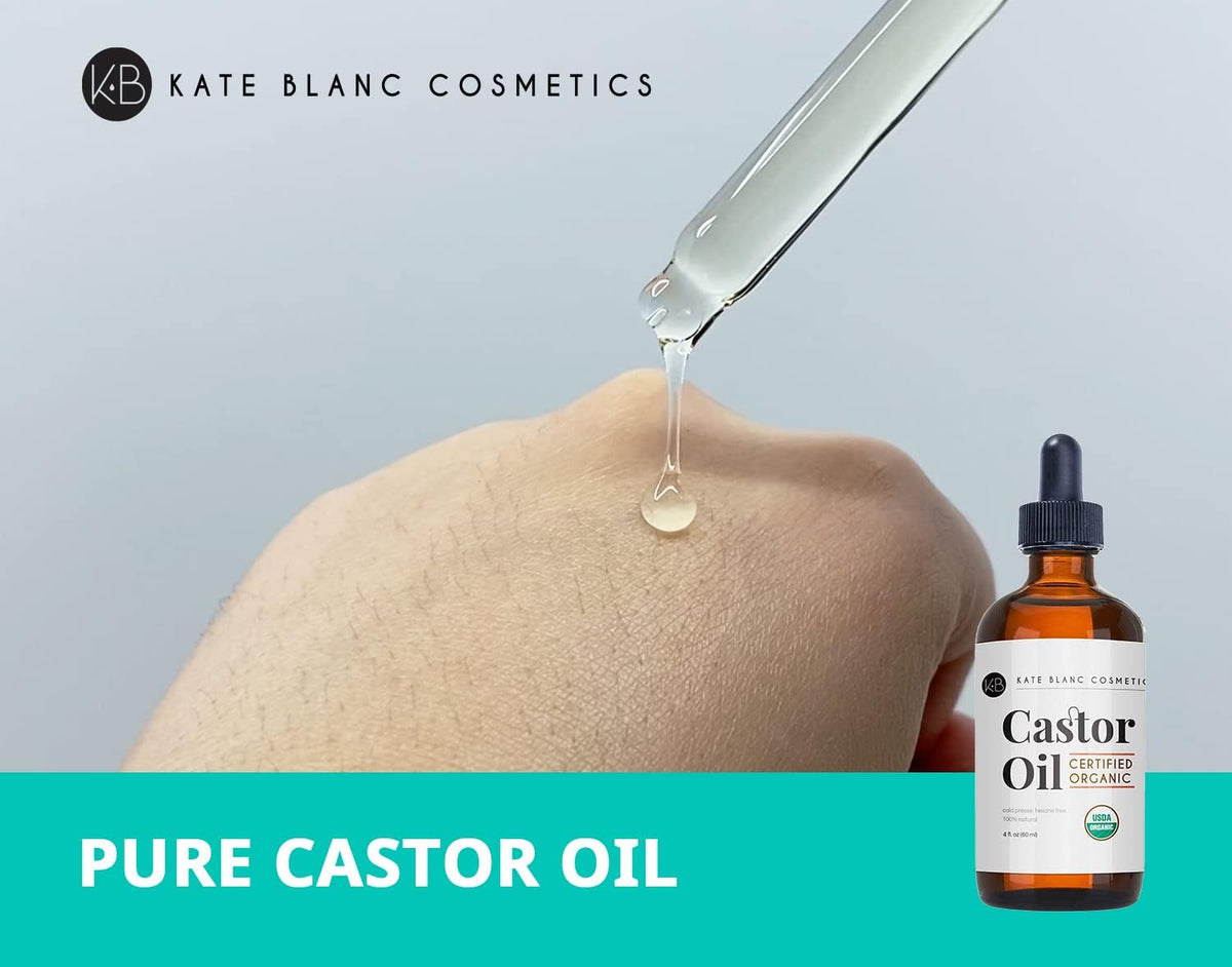 Kate Blanc Cosmetics used on eyebrows to condition hairs and surrounding skin