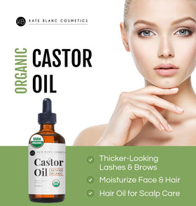 Kate Blanc Cosmetics dropper detail dispensing oil for precise, hygienic application