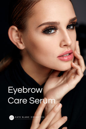 Kate Blanc Cosmetics applied to scalp demonstrating targeted moisturizing benefit