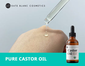 Kate Blanc oil applied to dry skin demonstrating softened, more supple skin