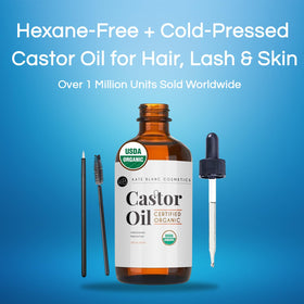 Kate Blanc castor oil thick texture closeup showing rich hydration benefit