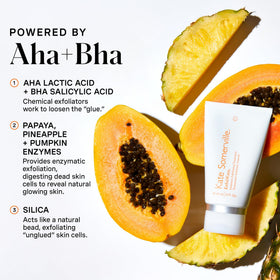 Kate Somerville back label listing ingredients and usage benefit