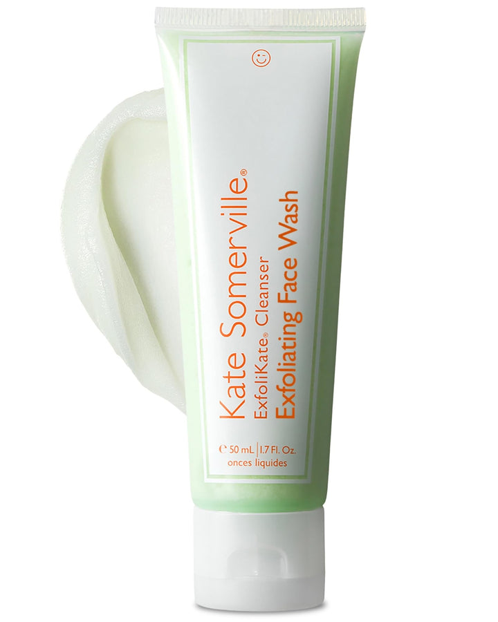 Kate Somerville travel-size bottle front view showing clean packaging and portability