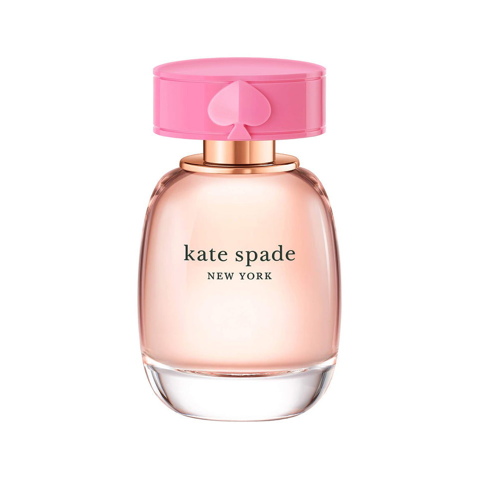 kate spade new york front bottle showing compact 1.3 fl oz and stylish design for everyday elegance