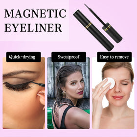 KATGE lashes worn by model showing natural 3D volume and long-wear effect