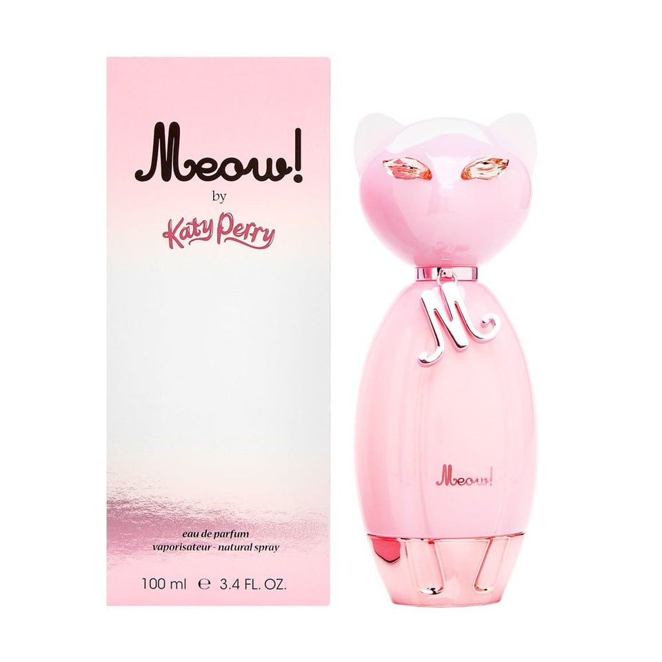 Katy Perry Meow front bottle view highlighting playful design and gift-ready appeal