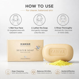 KAWAR bar on bathroom dish in lifestyle setting for daily routine