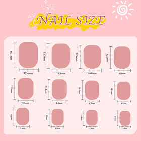 Kawyehu nails in a birthday party setting, fun decorative nails for events