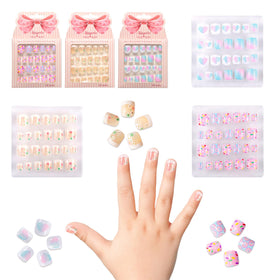 Kawyehu close-up of French donut heart patterns, vivid colors and playful detail