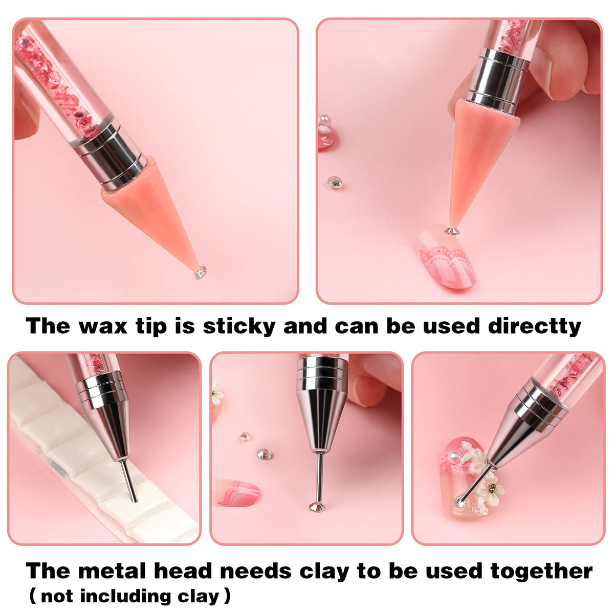 Kaychan stainless-steel tweezer image highlighting tapered tips for secure gripping
