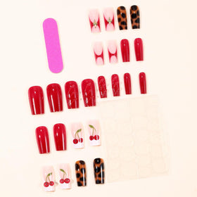 Kcjckcdd mini file wooden stick and jelly tabs for easy at-home application