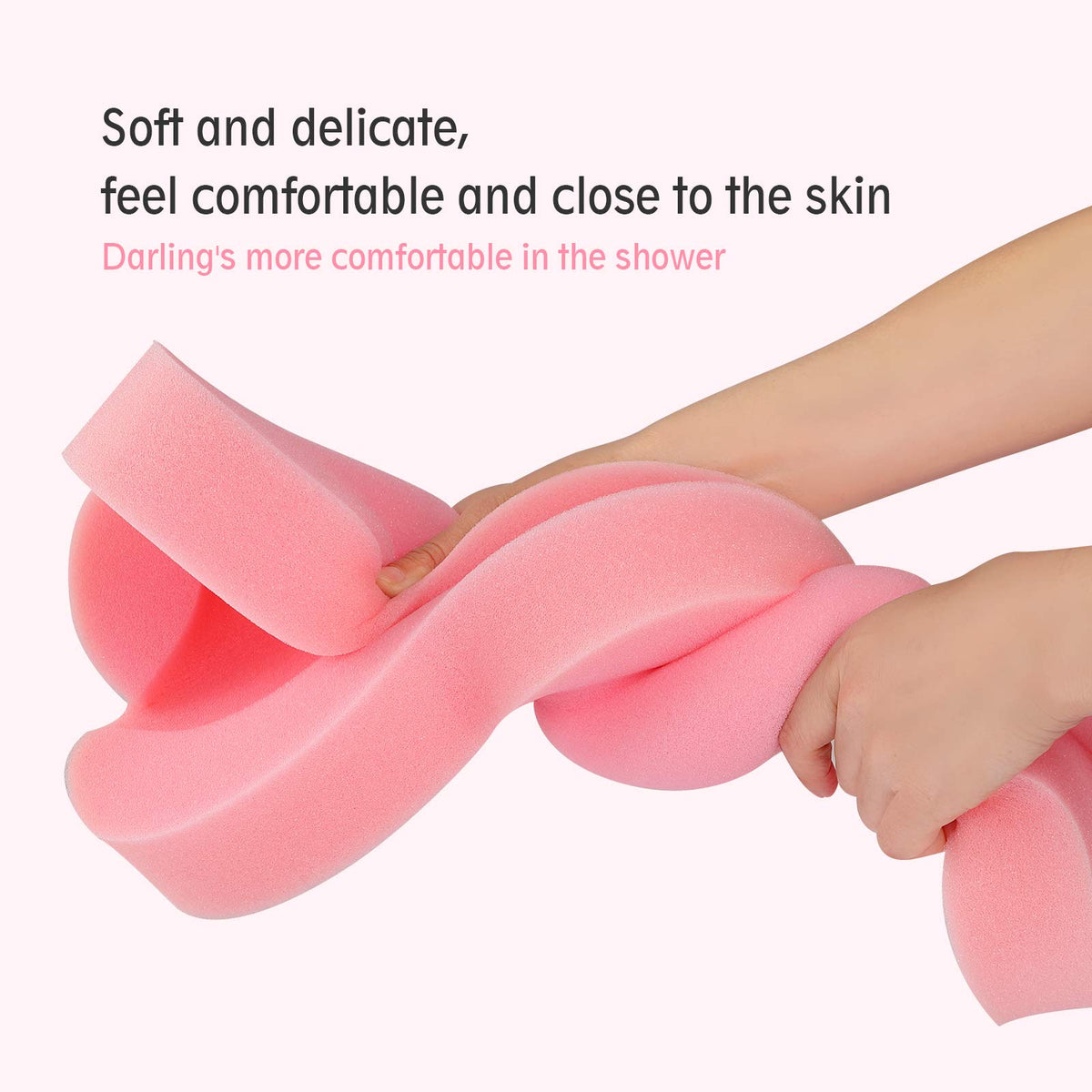 KECUCO material label detail showing foam composition and care