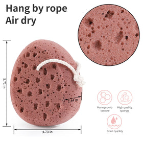 KECUCO vacuum-packed sponges compact for storage and freshness