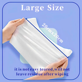 KeeiZoes towel cleaning baby face demonstrating gentle, safe care