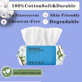 KeeiZoes towel held in hand showing 7.9 by 7.9 inch scale for portability