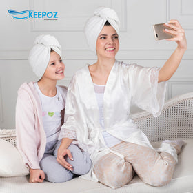 KEEPOZ next to a ruler showing 10x26 inches for size clarity benefit