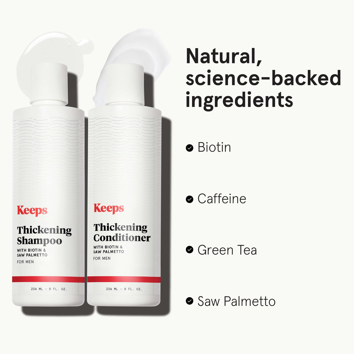 Keeps duo in shower use illustrating scalp cleansing and refreshed hair appearance
