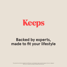 Keeps shampoo in shower lifestyle scene highlighting daily use and volume boost