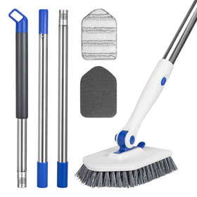 Keleekelin front view of assembled brush showing packaging and components for easy identification and benefit