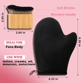 KELILO mitt held by hand to show size and ergonomic thumb control