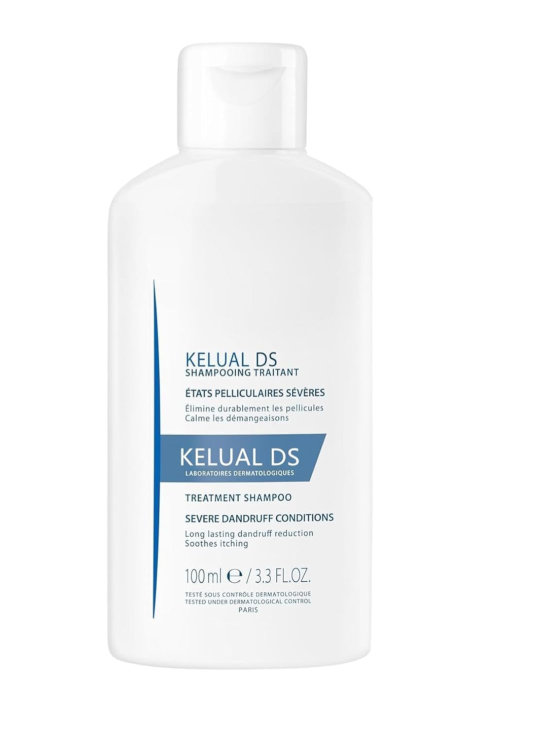KELUAL DS close-up of shampoo texture demonstrating smooth cleansing