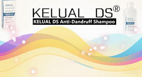 KELUAL DS in shower setting suggesting professional scalp care routine