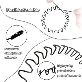 KELUBATU close-up of soft protective tip preventing scalp irritation