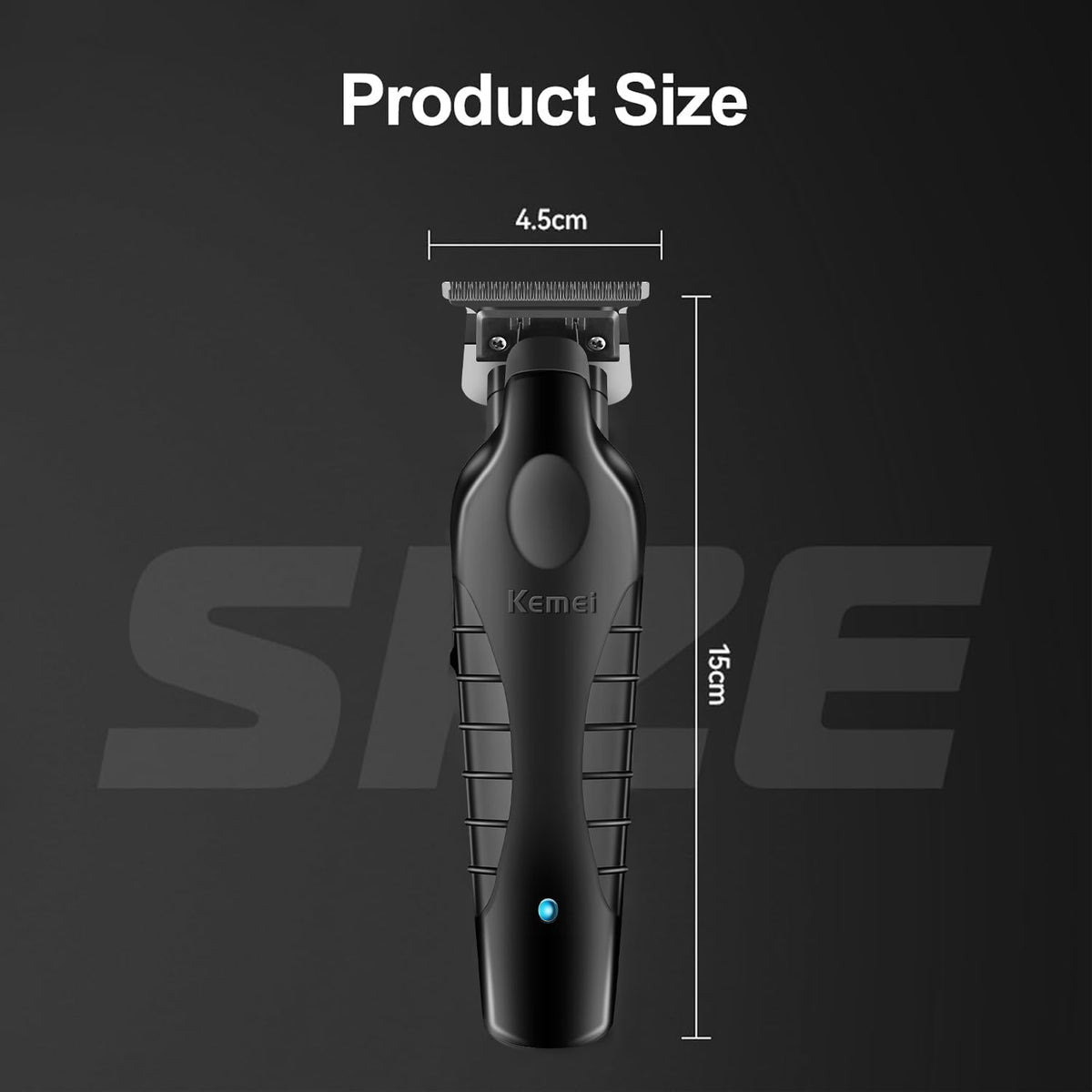 KEMEI 2299 in barbershop lifestyle scene for professional-ready results