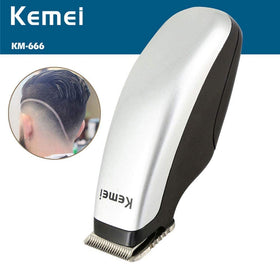 KEMEI clippers packed in travel pouch ideal for grooming on the go