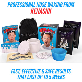 KENASHII balm wipes and mustache guards to soothe and protect