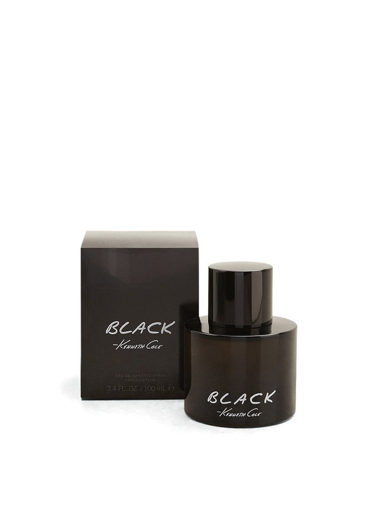 Kenneth Cole Black front bottle showing sleek design and fragrance appeal