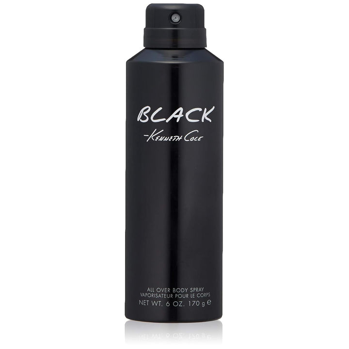 Kenneth Cole Black front packaging showing bottle and label, stylish daily scent