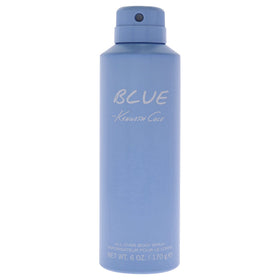 Kenneth Cole Blue front packaging showing sleek can and brand benefit of fresh scent