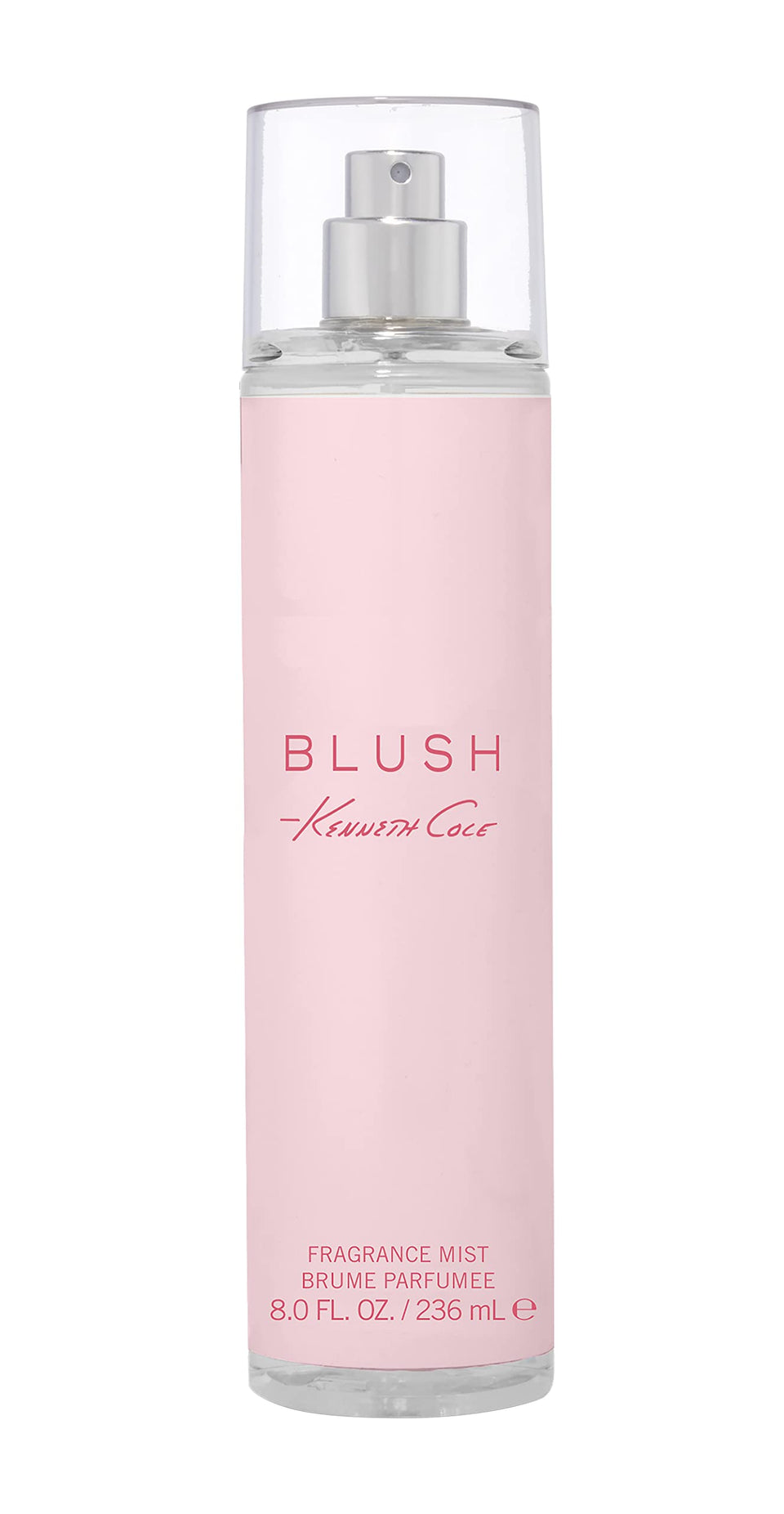 Kenneth Cole bottle front view showing label and portable spray benefit