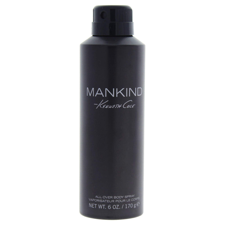 Kenneth Cole Mankind bottle front view showing sleek packaging and easy carry benefit