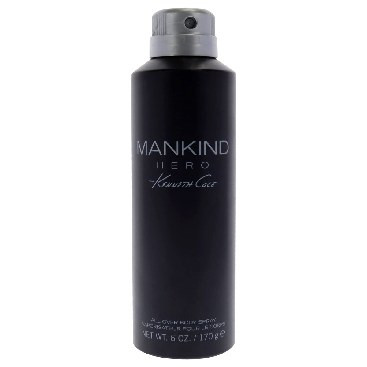 Kenneth Cole Mankind Hero front packaging showing branding and size, boosts confidence