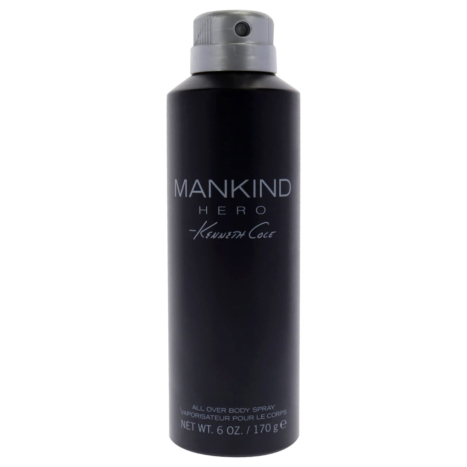 Kenneth Cole Mankind Hero front packaging showing branding and size, boosts confidence