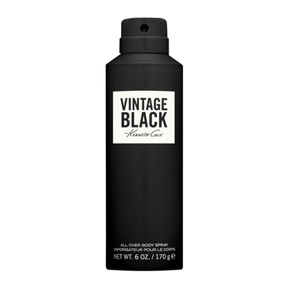 Kenneth Cole Vintage Black front spray bottle showing refined scent for daily wear