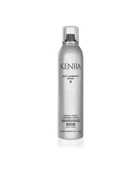 Kenra front packaging showing product and 5oz size, adds humidity defense