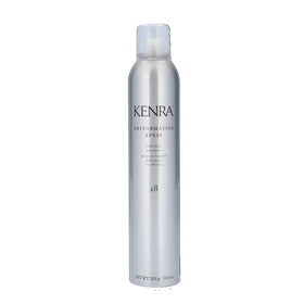Kenra front packaging showing firm-hold 10 oz benefits