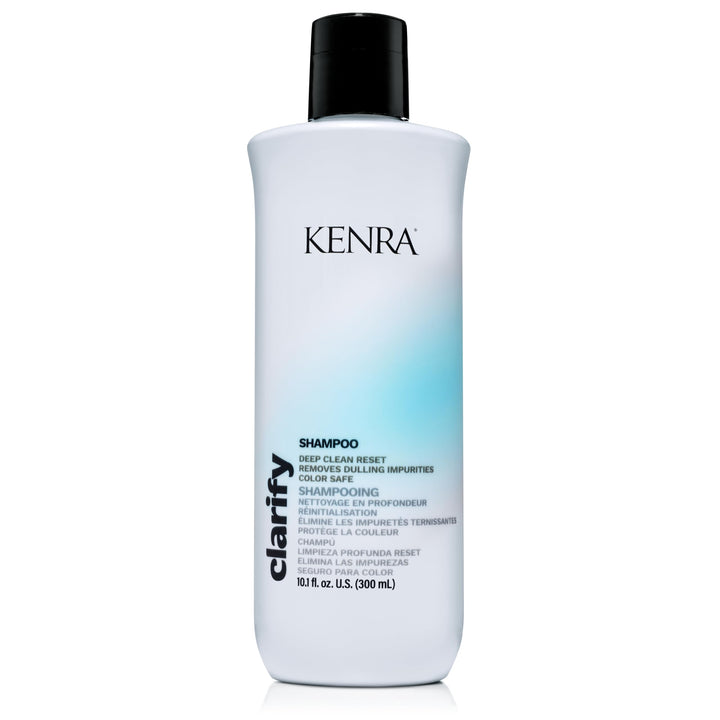 Kenra Clarify Shampoo front bottle shows packaging and volume benefit
