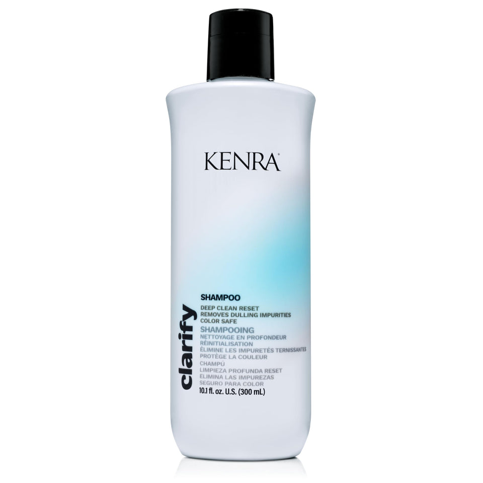 Kenra Clarify Shampoo front bottle shows packaging and volume benefit