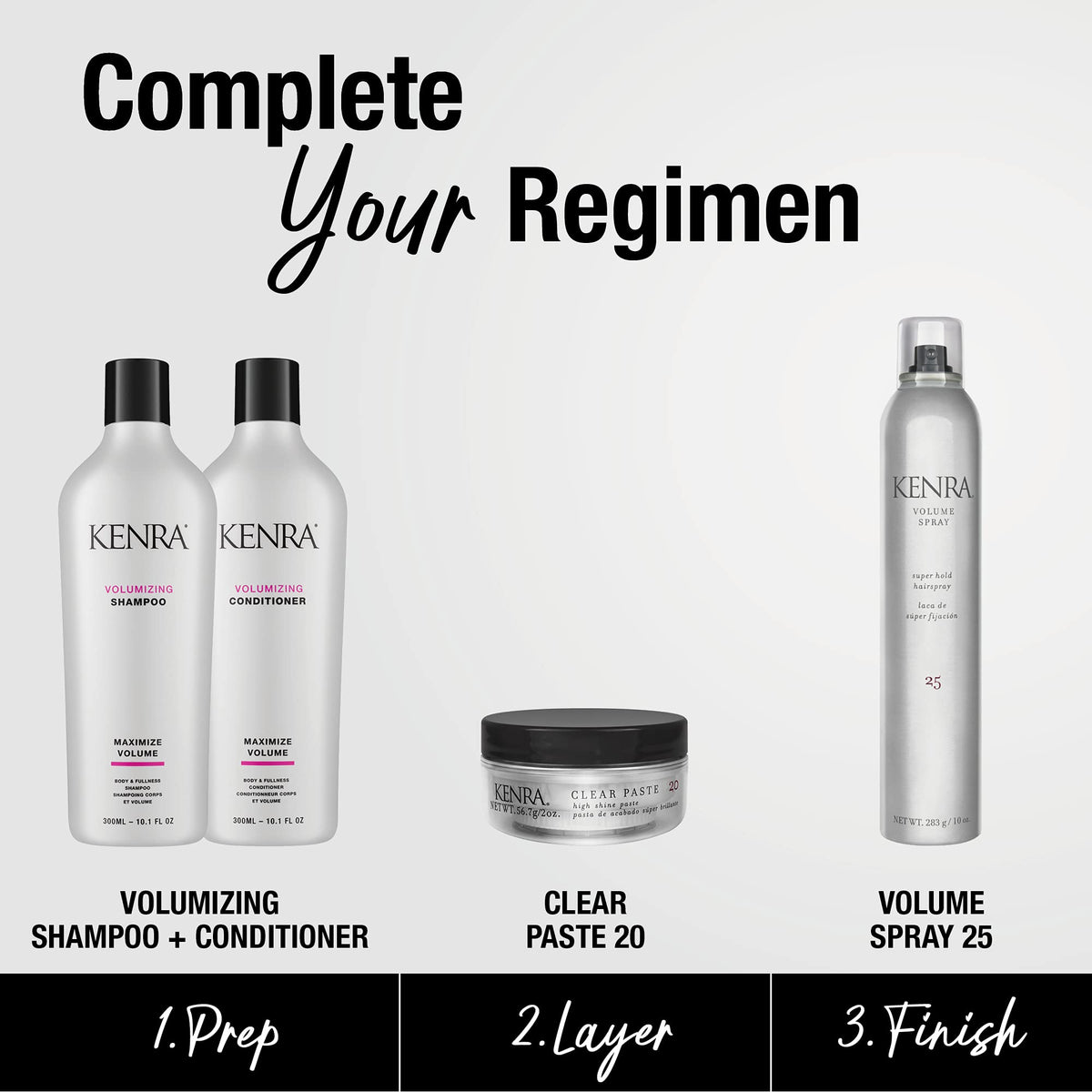Kenra clear paste 20 before and after hair texture improvement and enhanced shine