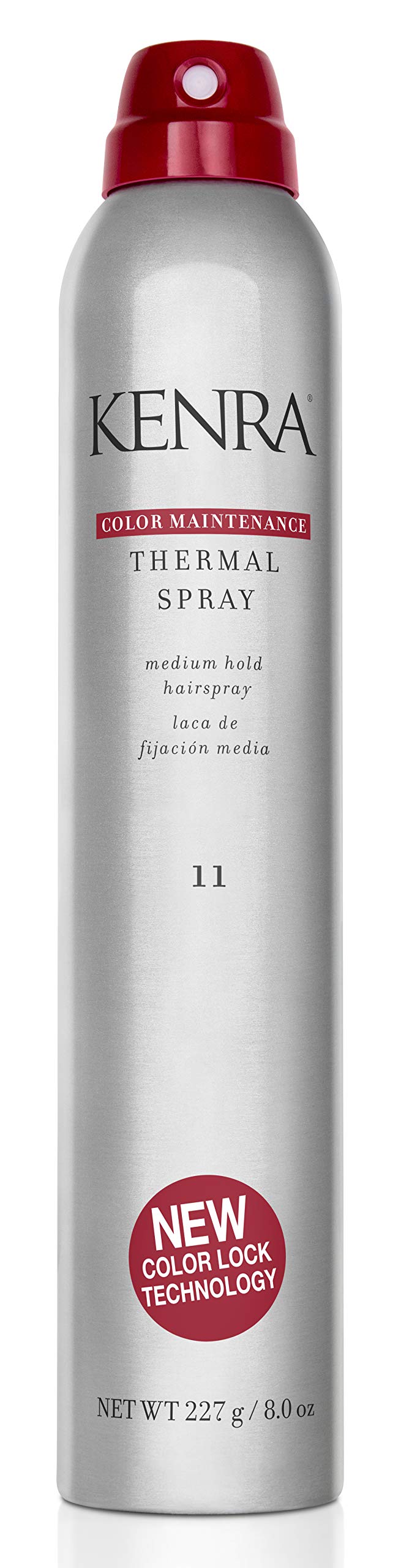 Kenra front packaging showing product name and 8 oz size benefit color care
