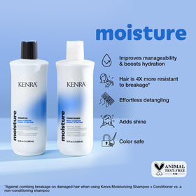 Kenra conditioner pump dispensing creamy formula for easy use